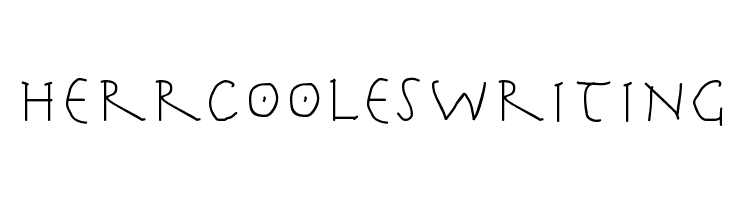 HerrCoolesWriting Font