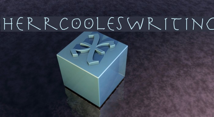 HerrCoolesWriting Font examples