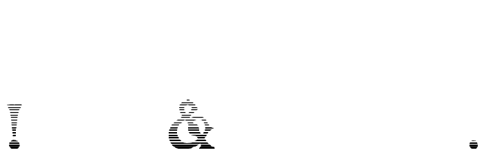 HerrFoch Gradient Font OTHER CHARS