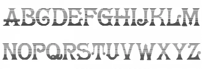HerrFoch Gradient Schriftart Groß