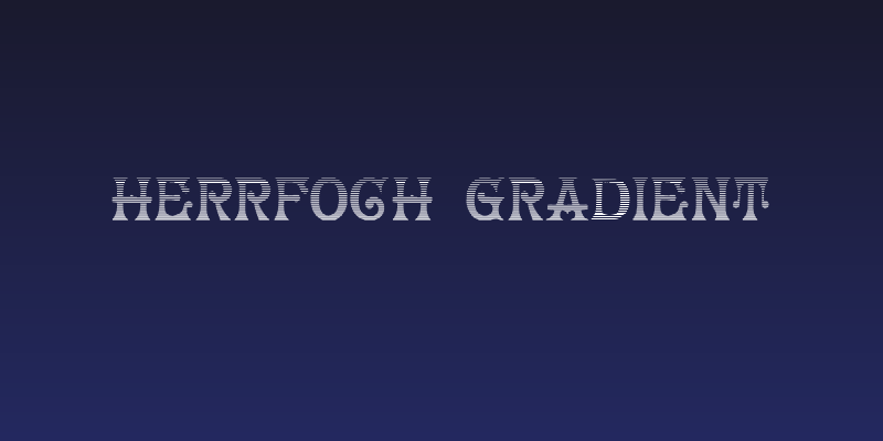HerrFoch Gradient Social Header