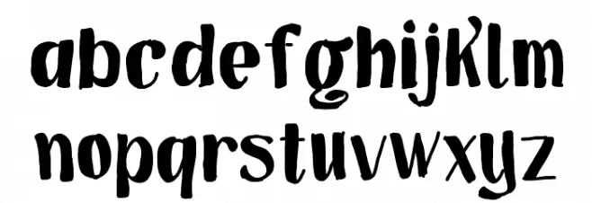 Herradura फ़ॉन्ट लोअरकेस