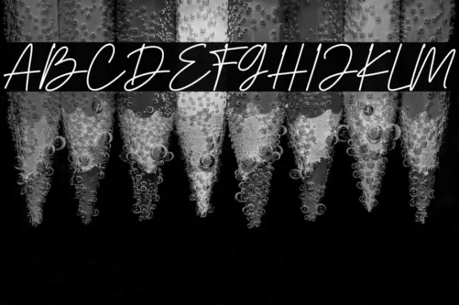 Herstton Signature Italic Font examples