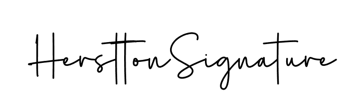 Herstton Signature  नि: शुल्क फ़ॉन्ट्स डाउनलोड