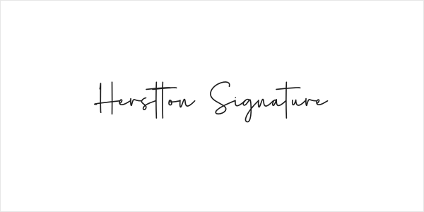 Herstton Signature Logo