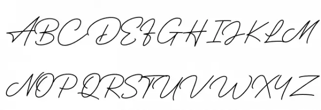 Hertine Schriftart Groß