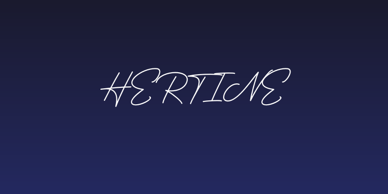 Hertine Social Header