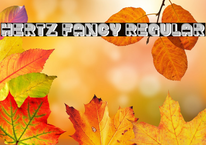 Hertz Fancy Regular Example 1