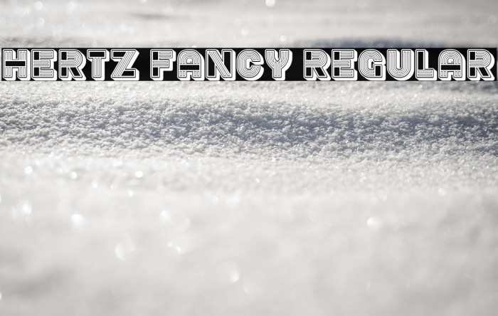 Hertz Fancy Regular Example 2