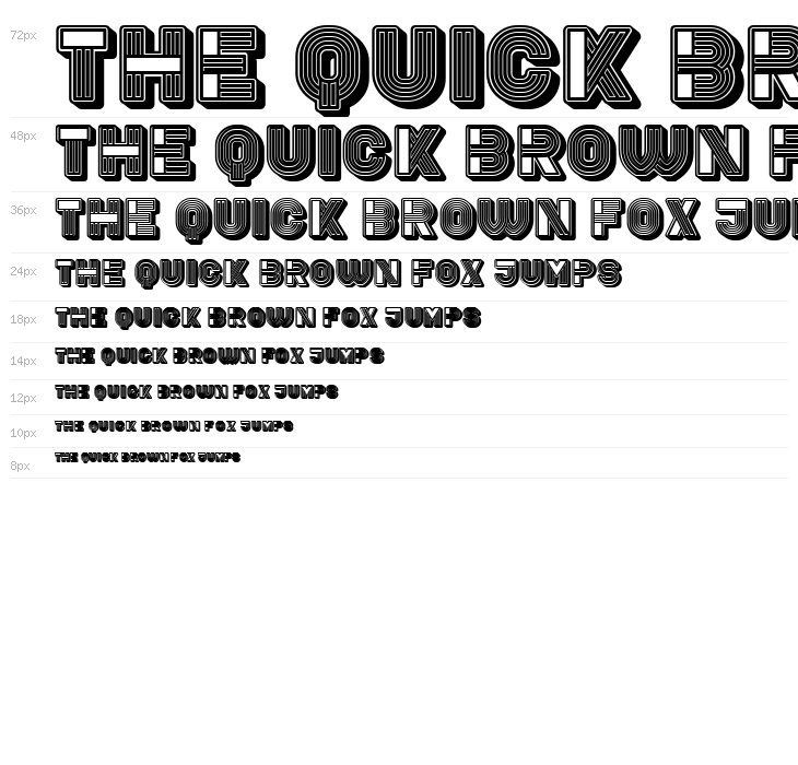 Hertz Fancy Regular Waterfall