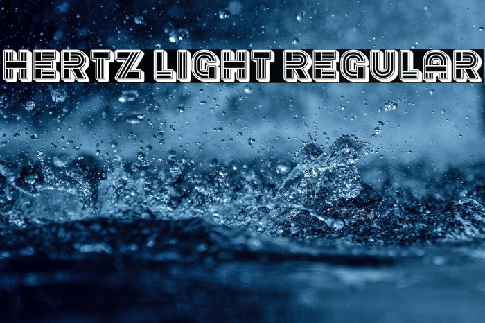 Hertz Light Regular Example 1