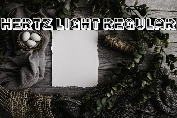 Hertz Light Regular Example 2