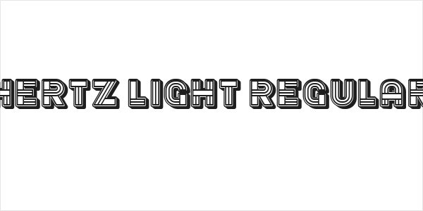 Hertz Light Regular Logo