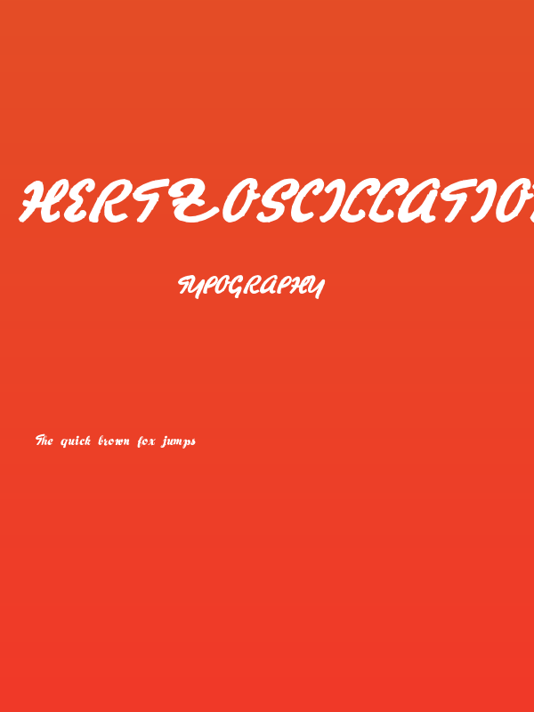 HertzOscillations Poster