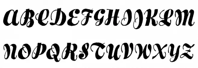 Hertziano 字体 大写
