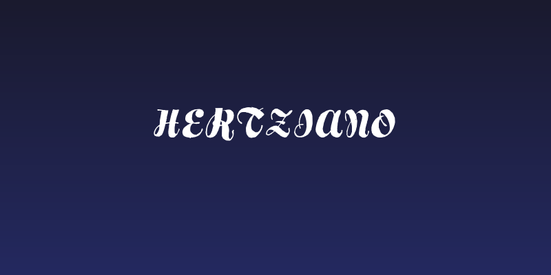 Hertziano Social Header