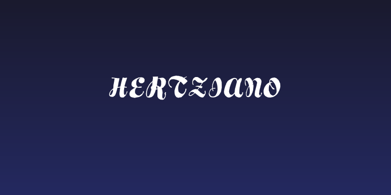Hertziano Social Header