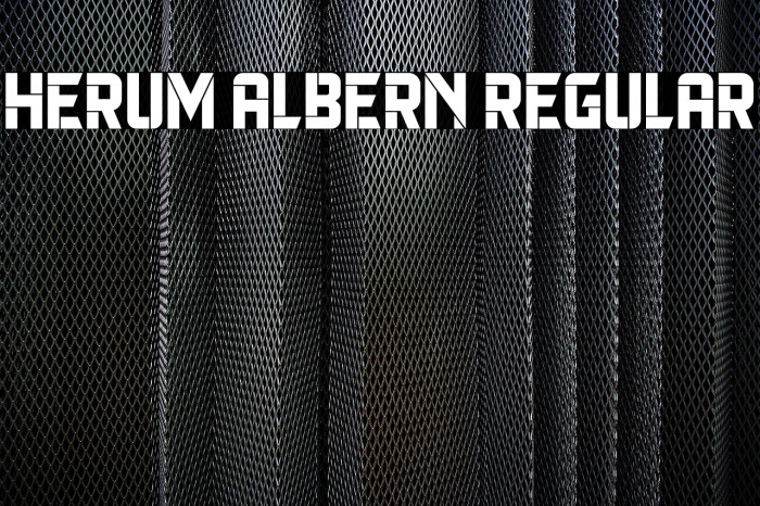 Herum Albern Regular Example 3