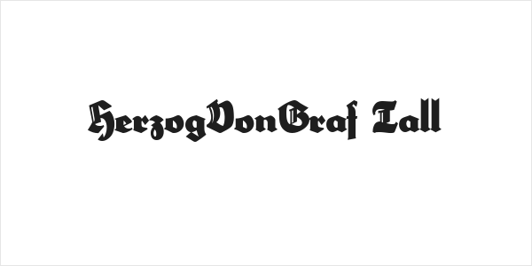 HerzogVonGraf Tall Logo