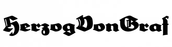 HerzogVonGraf  Fuentes Gratis Descargar