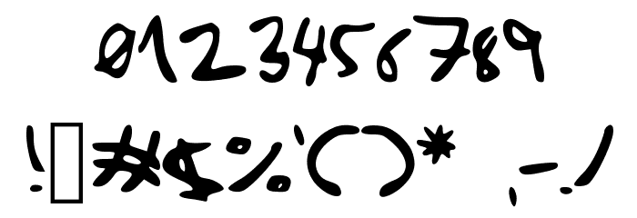 Herzogscript Font OTHER CHARS