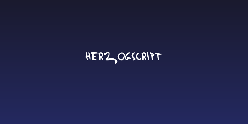 Herzogscript Social Header