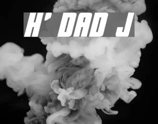 He's Dead Jim Font examples