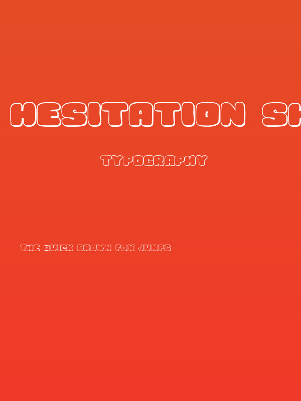 Hesitation Shadow Regular Poster