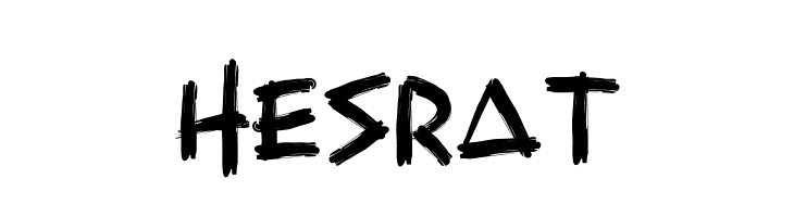 Hesrat  免费字体下载