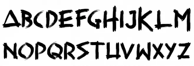 Hesrat خط أحرف صغيرة