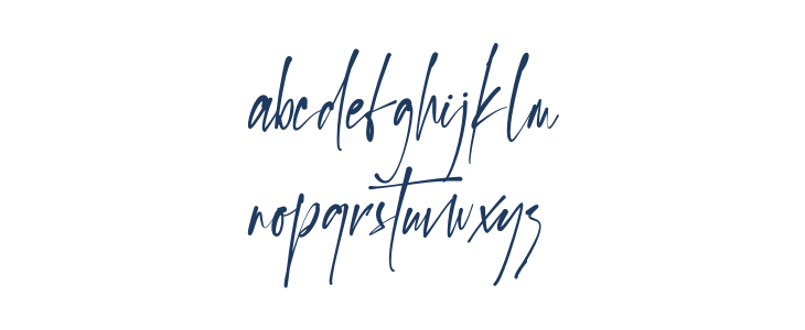 HessleyAndreasRegular Lowercase