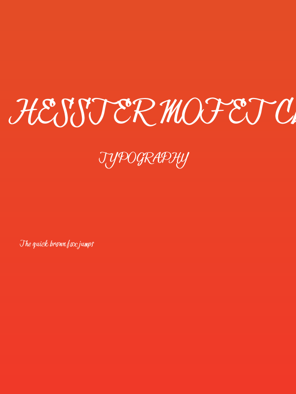 Hesster Mofet CLEAN_TRIAL Poster