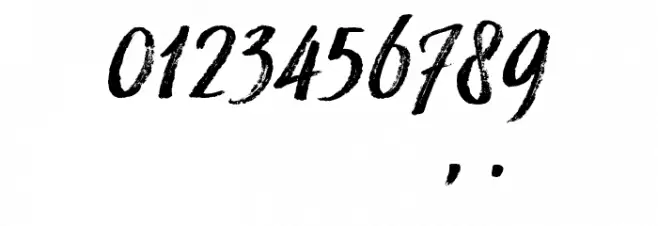 Hesster Mofet DIRTY_TRIAL Font OTHER CHARS