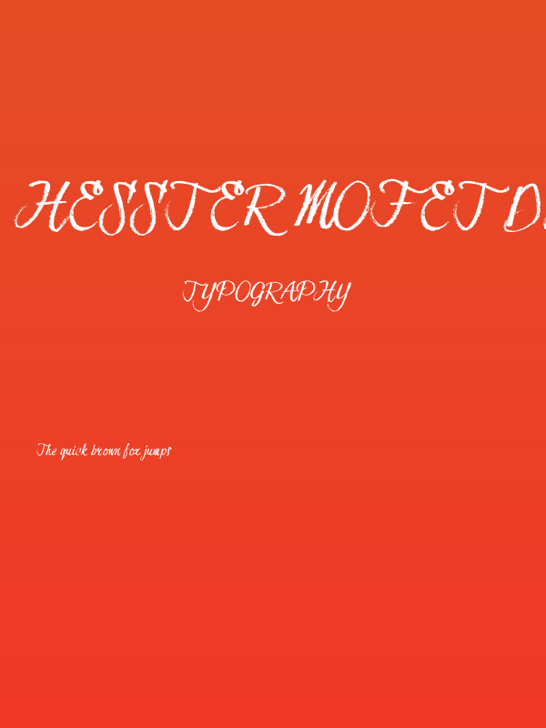 Hesster Mofet DIRTY_TRIAL Poster