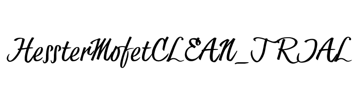 HessterMofetCLEAN_TRIAL  免费字体下载