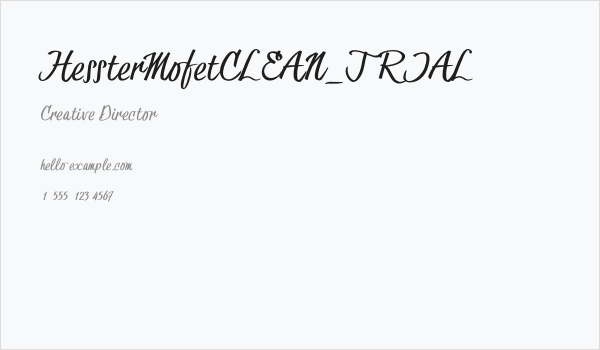 HessterMofetCLEAN_TRIAL Business Card