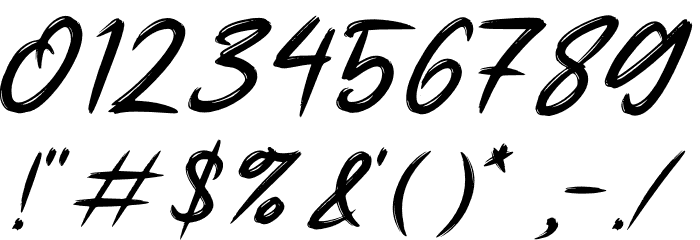 Hessthicc Font OTHER CHARS