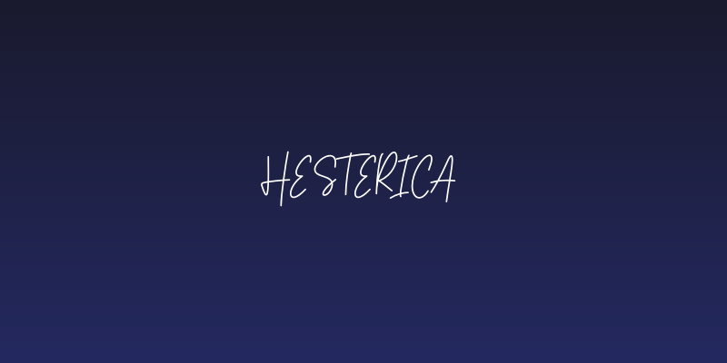 Hesterica Social Header