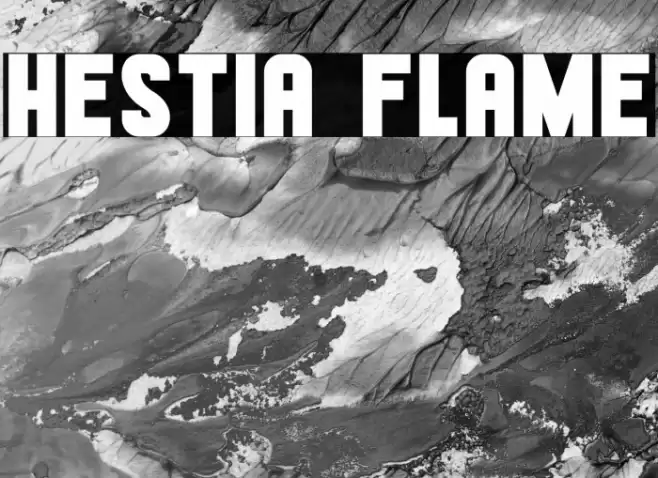 Hestia Flame Font examples