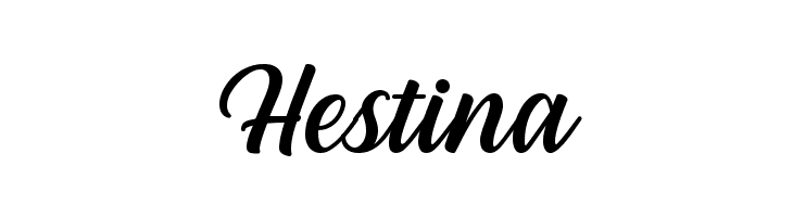 Hestina  免费字体下载