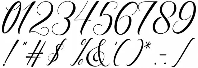 Hesty Aqaky Font OTHER CHARS