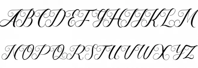 Hesty Aqaky Schriftart Groß