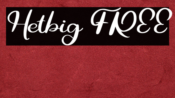 Hetbig FREE Example 1