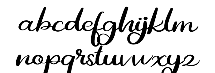 Hetbig FREE Font LOWERCASE