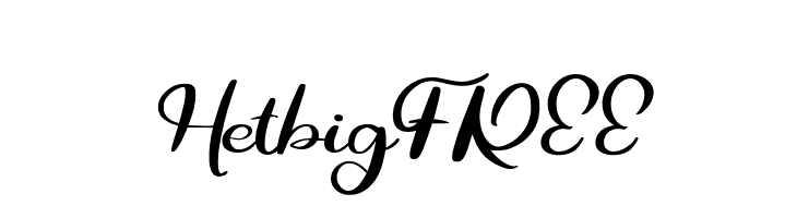 HetbigFREE  Frei Schriftart Herunterladen