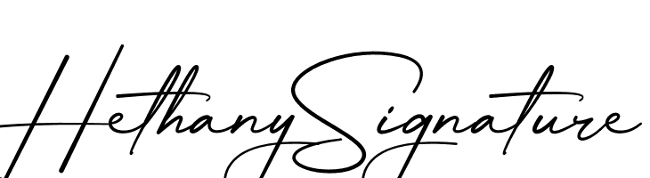 Hethany Signature  Frei Schriftart Herunterladen