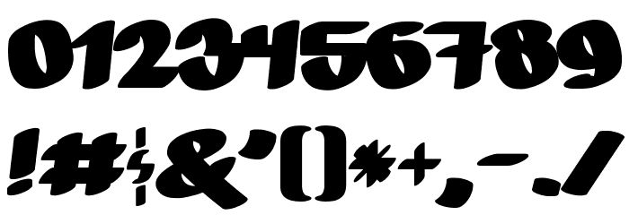 Hetilica Bold Font OTHER CHARS