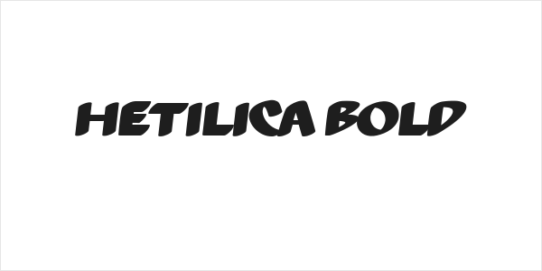 Hetilica Bold Logo