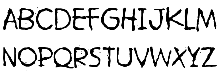 Hetkea Myohemmin Font LOWERCASE