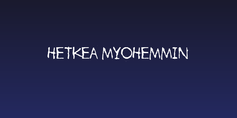 Hetkea Myohemmin Social Header